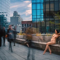 Nude in Public of New York