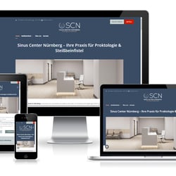 https://www.sinus-center.de – WEB-ENTWICKLUNG