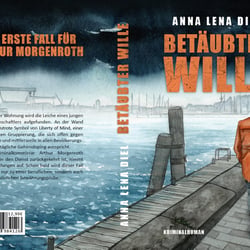 Buchcoverillustration & Gestaltung für einen Kriminalroman