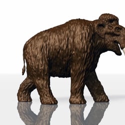 Das virtuelle 4-Meter-Mammut in 3D