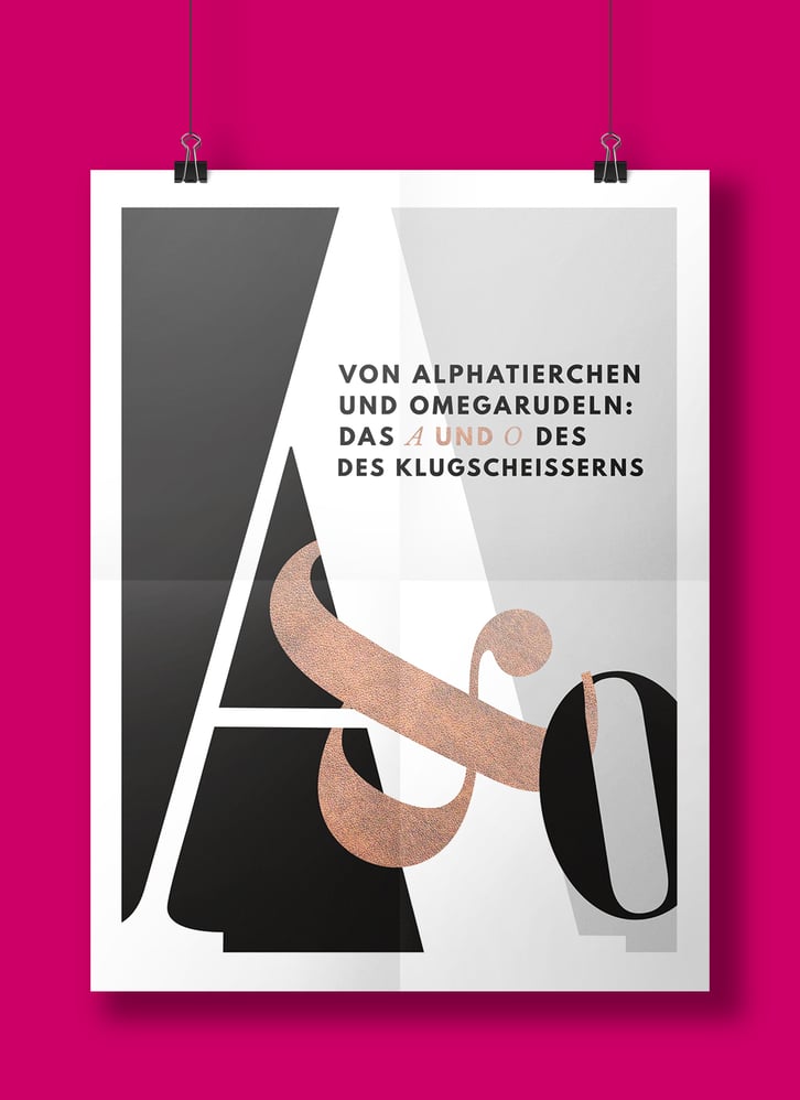 Printdesign – Typoposter