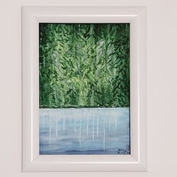 „Painting the wilderness – World of Colors – Watercolor forest – light in the forest“