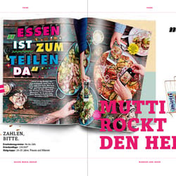 Konzept und Gestaltung Food-Segment