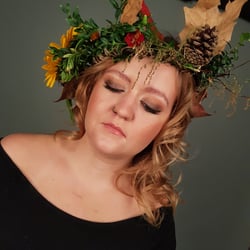 Kopfschmuck Herbst Zeit