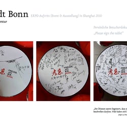 Stadt Bonn – EXPO-Auftritt Shanghai