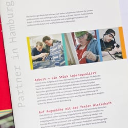 Imagebroschüre Hamburger Werkstatt