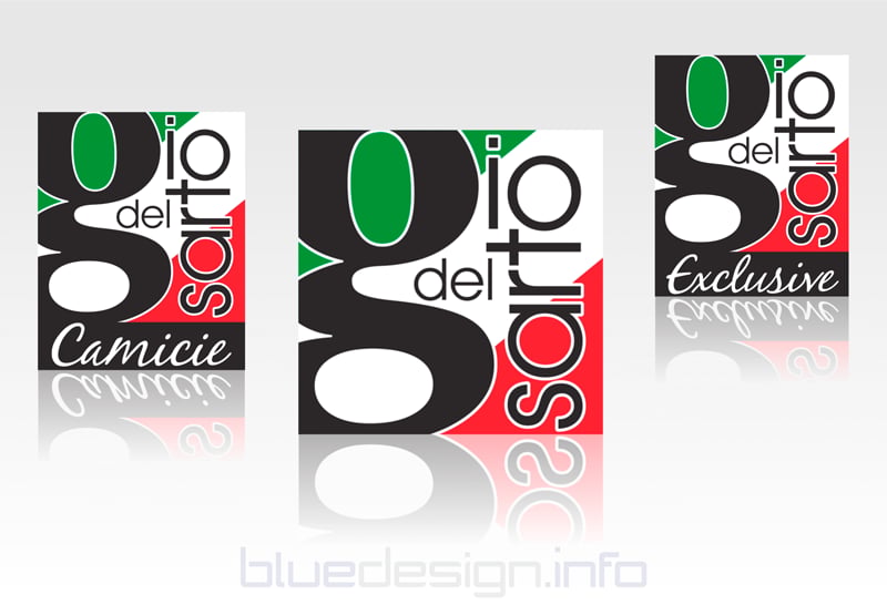 Logogestaltung für „gio del sarto“