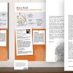 Landshuter Literaturtage 2016 -Autorenbanner und Infobanner auf Offset Papier