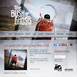 Design nach bestehendem Album Artwork und Realisierung tbog.de