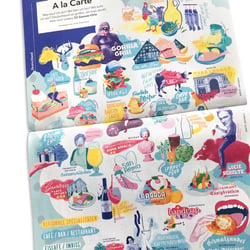 Focus Genussatlas – Illustration