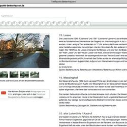 Webseite für eine Stadtteil