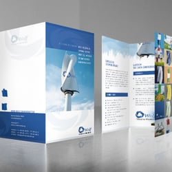 Flyer Wolf Windkraft