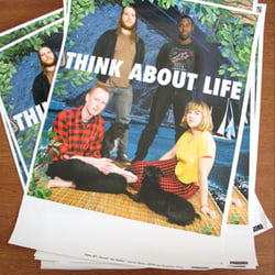 THINK ABOUT LIFE – DIN A3 tour poster