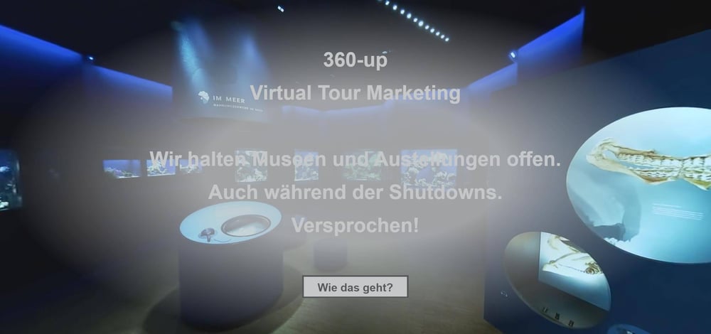 Vorstellung 360-Grad Medien Museum Ausstellung Galerie 360-up