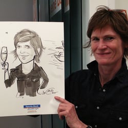 Schnellzeichner Karikaturist