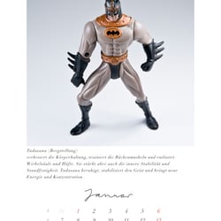 ♥ Yoga For Superheros ♥ Batman Kalender 2013