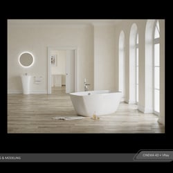 Badewanne Raum 1−01