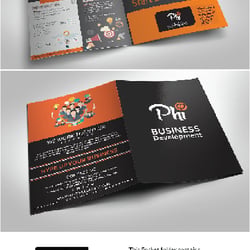 Pocket Folder + Company Profile 2 in 1