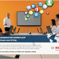 BOSCH CI – Poster Next Generation Workplace