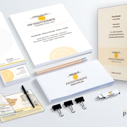 Corporate Design für Physiotherapie Schilling