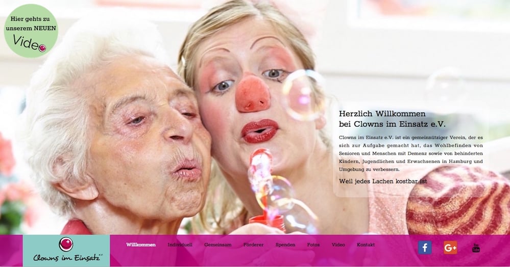 Clowns im Einsatz – Klinikclowns – Hamburg