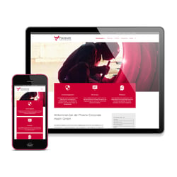 Responsive Webdesign für Handy, Tablet und Bildschirm
