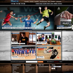 Art Direktion für den Online Shop „weplayhandball.de“