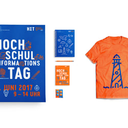 Icons / Piktogramme für den Hochschulinformationstag (HIT) der Universität Oldenburg