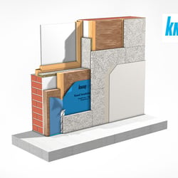 3D Visualisierung. Knauf Wanddämmung