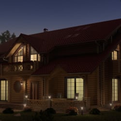 holzhaus visualisierung