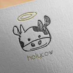 Logo Entwurf für holycow