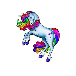 Regenbogen Einhorn