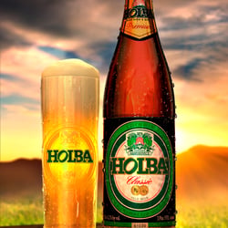 Holba Beer 3D Visualisation