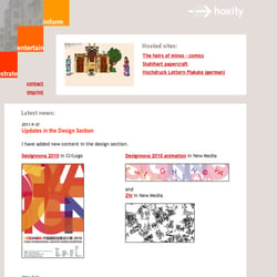 Hoxity, Website