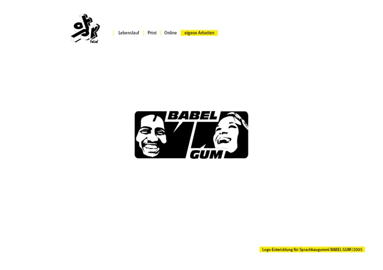 Logo für Sprachkaugummi