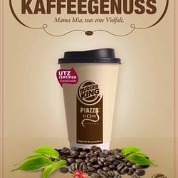 Burger King – POS-Anzeige zur Einführung des neuen Arabica Kaffees (nicht veröffentlicht)
