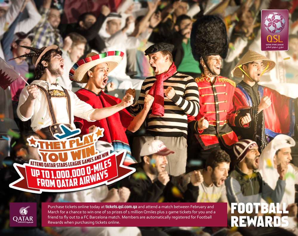 Qatar Airways QSL Football Reward
