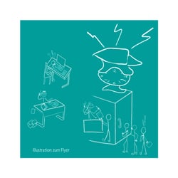 Illustrationen zum Imageflyer