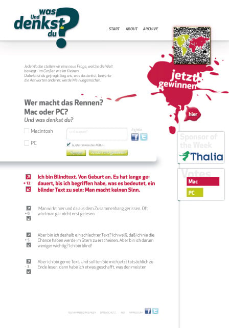 web Projekt