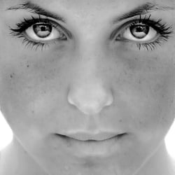s/w portrait