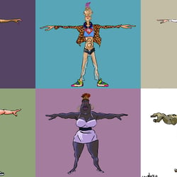 gemischte Characterdesigns 02