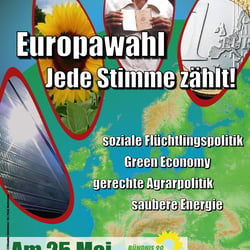 Plakat Europawahl