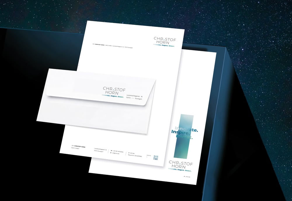 Christof Horn – Geschäftsausstattung im Corporate Design