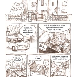 „Die letzte Ehre“ – Episodencomic über die Beerdigung eines Obdachlosen