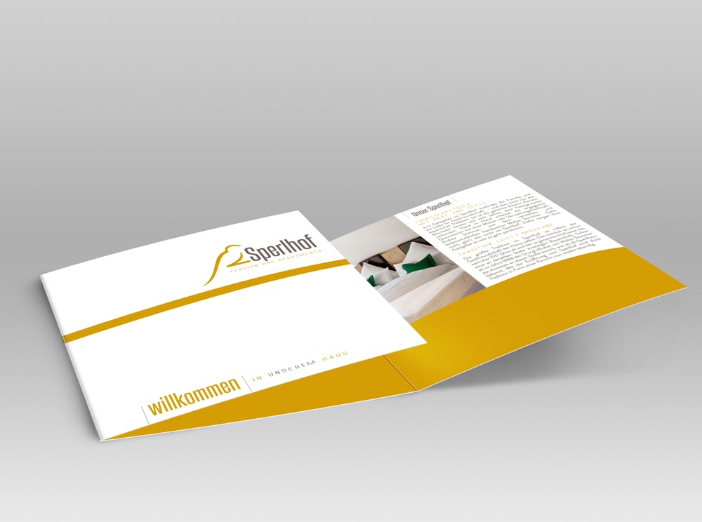 Flyer Pension Sperlhof Erding