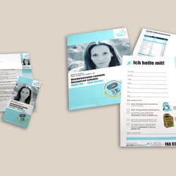 Directmailing für den Sponsoringpartner Dolphin Aid mit Schirmherrin Barbara Becker