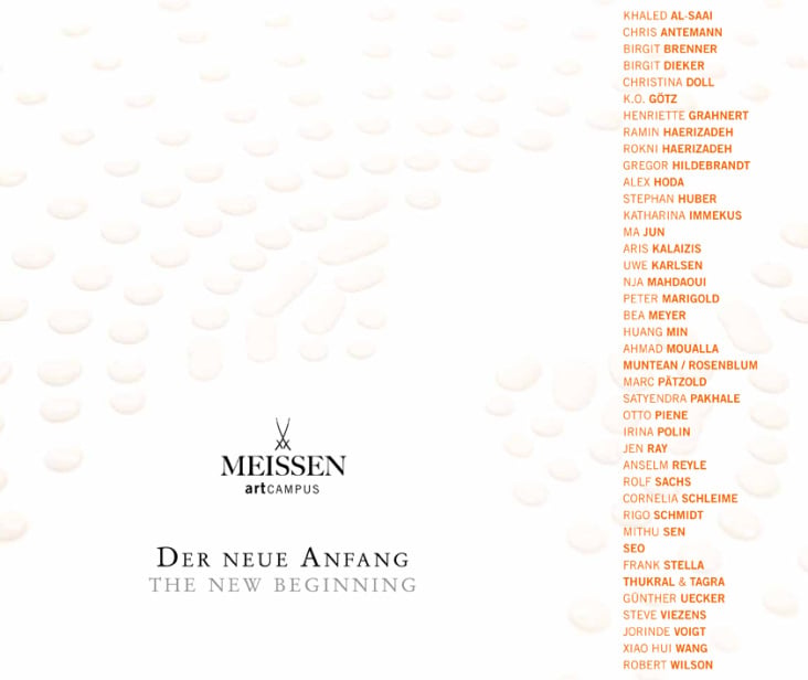 Ausstellungskataklog für artCampus, Meissen