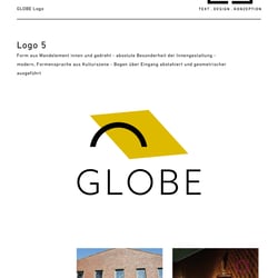 Konzeption Globe Logo