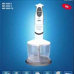 BRAUN-Stabmixer  3D-Applikation