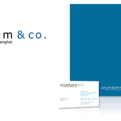 Logo und CI, Plumbohm & Co., 2004